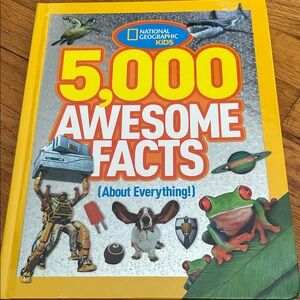 NEW National Geographic Kids 5,000 Awesome Facts Book